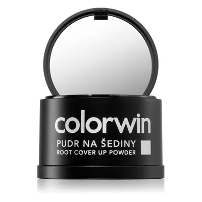 Colorwin Pudr pudr na vlasy pro objem a zakrytí šedin odstín Black 3,2 g