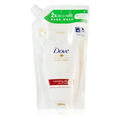 Dove Silk Fine tekuté mýdlo na ruce náhradní náplň 500 ml