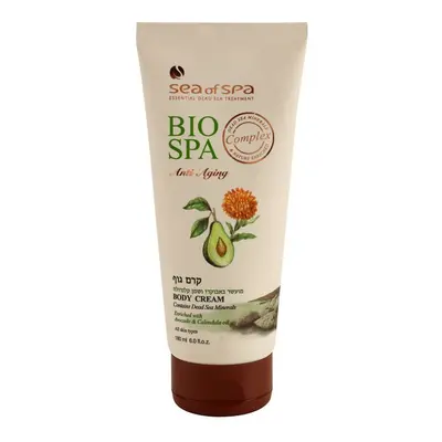 Sea of Spa Bio Spa tělový krém s avokádem a měsíčkovým olejem 180 ml