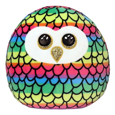 Ty Squishy Beanies Owen plyšový polštářek Multicolor Owl 3y+ 22 cm