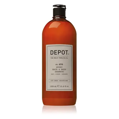 Depot No. 606 Sport Hair & Body šampon na vlasy a tělo 1000 ml