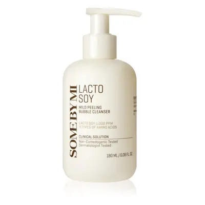 Some By Mi Lacto Soy Mild Bubble Peeling Cleanser jemný čisticí peeling pro citlivou pleť 180 ml