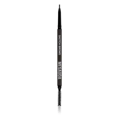 Mesauda Milano Sketch Brows automatická tužka na obočí s kartáčkem odstín 104 Dark 0,09 g