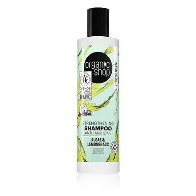 Organic Shop Organic Algae & Clay minerální šampon pro křehké vlasy 280 ml