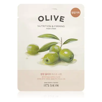 It´s Skin The Fresh Mask Olive vyživující plátýnková maska s výtažkem z oliv 22 g