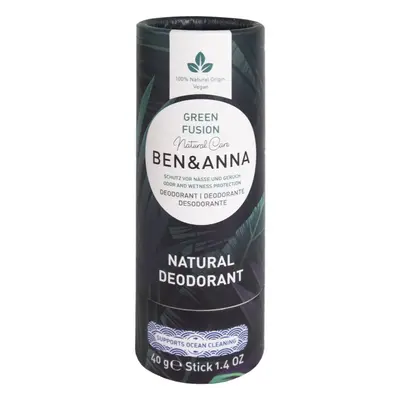 BEN&ANNA Natural Deodorant Green Fusion tuhý deodorant 40 g