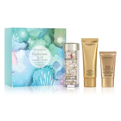 Elizabeth Arden Hyaluronic Acid Ceramide Capsules Hydra-Plumping Serum dárková sada s ceramidy p