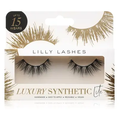 Lilly Lashes Luxury Synthetic Lite umělé řasy typ Exclusive 1 pár