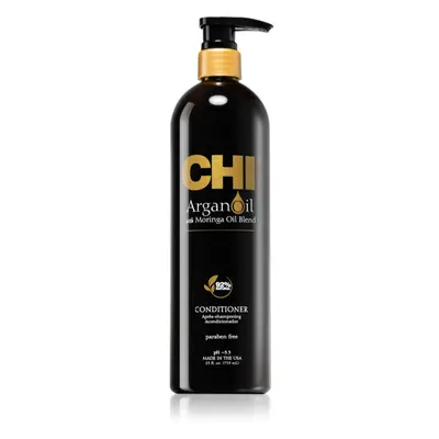 CHI Argan Oil Conditioner vyživující kondicionér pro suché a poškozené vlasy 739 ml