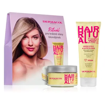 Dermacol Hair Ritual dárková sada pro blond vlasy