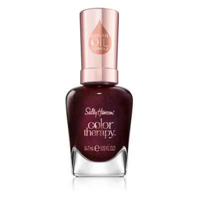 Sally Hansen Color Therapy pečující lak na nehty odstín 373 Nothing To Wine About 14.7 ml