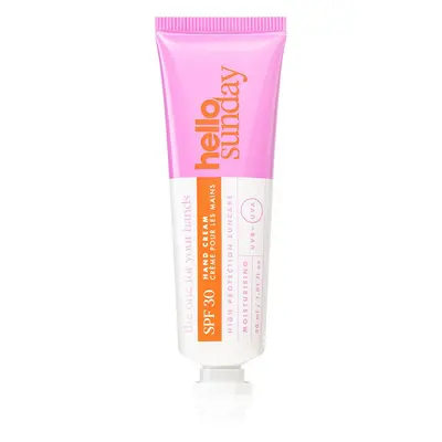 hello sunday the one for your hands ochranný krém na ruce SPF 30 30 ml