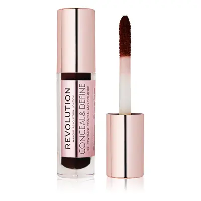 Makeup Revolution Conceal & Define tekutý korektor odstín C18 4 g