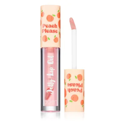 Aden Cosmetics Jelly Lip Oil vyživující olej na rty 02 Peach 3 ml