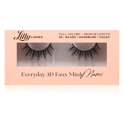 Lilly Lashes Everyday 3D Faux Mink umělé řasy typ Everyday Miami 1 pár