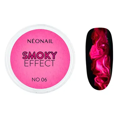 NEONAIL Effect Smoky barevný pudr na nehty barva No. 06 Fuchsia 2 g