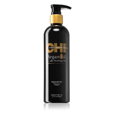 CHI Argan Oil Shampoo vyživující šampon pro suché a poškozené vlasy 340 ml