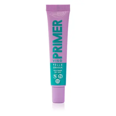 puroBIO Cosmetics Primer podkladová báze pod make-up pro mastnou pleť 15 ml