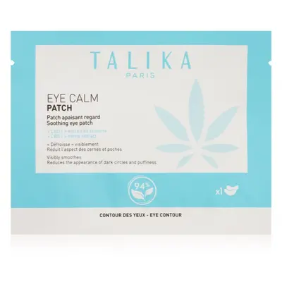 Talika Eye Calm Patch zklidňující maska na oční okolí 1 ks