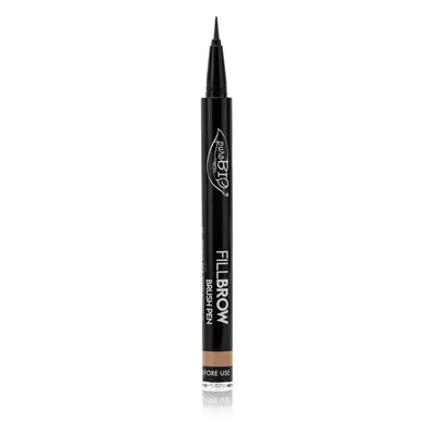 puroBIO Cosmetics Fillbrow fix na obočí odstín 01 Natural blonde 0.7 ml