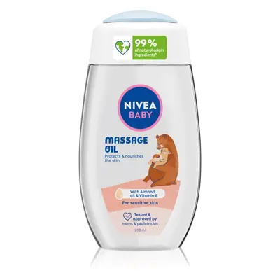 NIVEA BABY masážní olej 200 ml