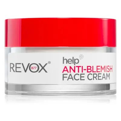 Revox B77 Help Anti-Blemish Face Cream hydratační krém proti nedokonalostem pleti 50 ml