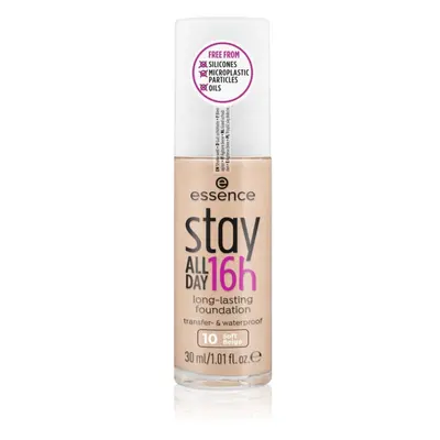 Essence Stay ALL DAY 16h voděodolný make-up odstín 10 Soft Beige 30 ml