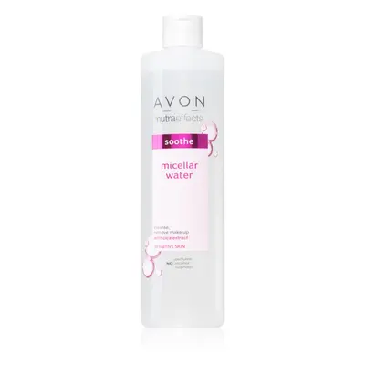 Avon Nutra Effects Soothe čisticí micelární voda pro citlivou pleť 400 ml