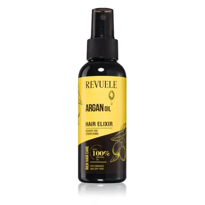 Revuele Argan Oil Hair Elixir ochranný sprej pro suché a poškozené vlasy 120 ml