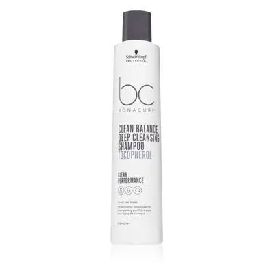 Schwarzkopf Professional BC Bonacure Clean Balance hloubkově čisticí šampon 250 ml