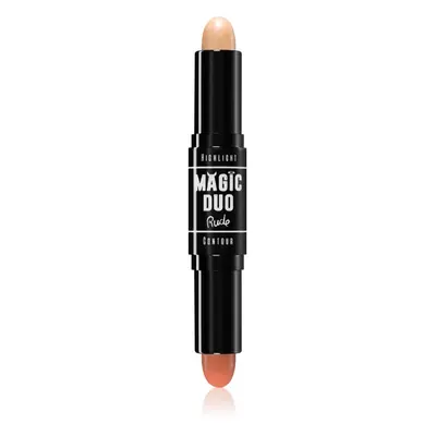 Rude Cosmetics Magic Duo oboustranná konturovací tyčinka odstín Medium 4.5 g