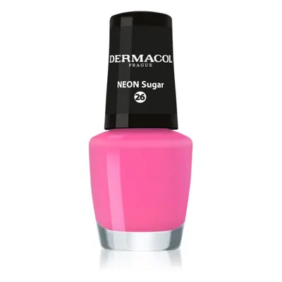 Dermacol Neon neonový lak na nehty odstín 26 Sugar 5 ml