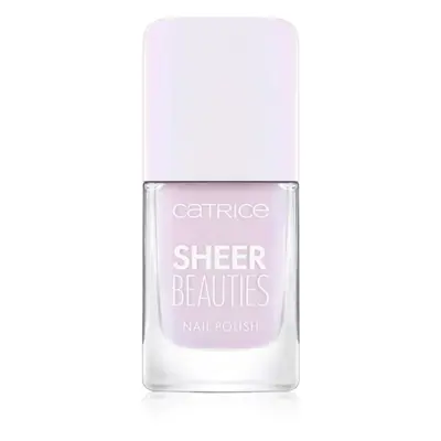 Catrice Sheer Beauties lak na nehty odstín 100 Lavender Whispers 10.5 ml