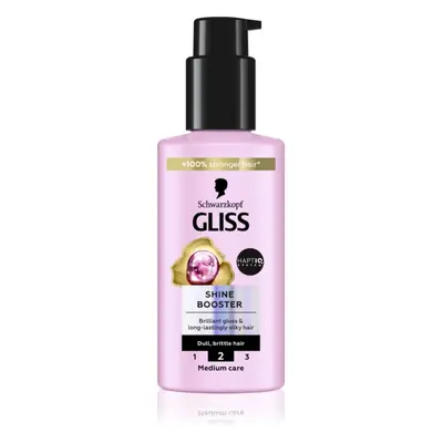 Schwarzkopf Gliss Liquid Silk bezoplachové sérum pro posílení a lesk vlasů Shine Booster 100 ml