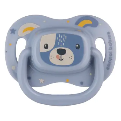 Canpol babies Cute Animals Soother 0-6m dudlík Blue 1 ks