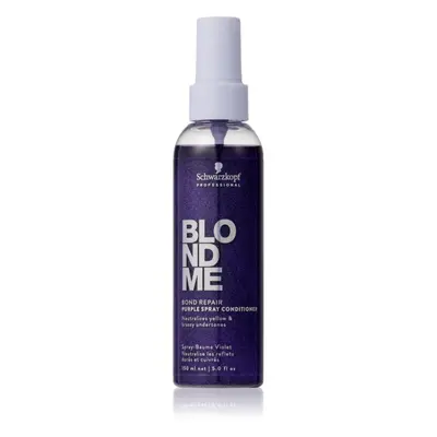 Schwarzkopf Professional Blondme Bond Repair Purple Spray Conditioner fialový kondicionér ve spr