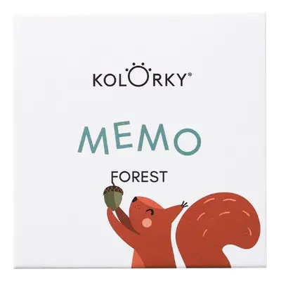 Kolorky Memo Game Forest pexeso 20 ks