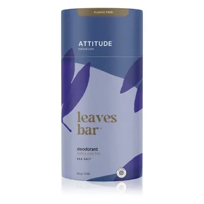 Attitude Leaves Bar Sea Salt tuhý deodorant bez obsahu hliníkových solí 85 g