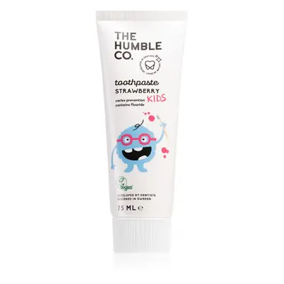 The Humble Co. Natural Toothpaste Kids přírodní zubní pasta pro děti s jahodovou příchutí 75 ml