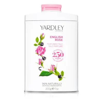 Yardley English Rose parfémovaný pudr 200 g