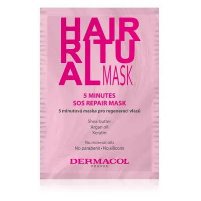 Dermacol Hair Ritual intenzivní regenerační maska na vlasy 15 ml