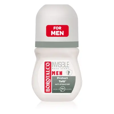 Borotalco MEN Invisible kuličkový deodorant roll-on 72h vůně Musk 50 ml