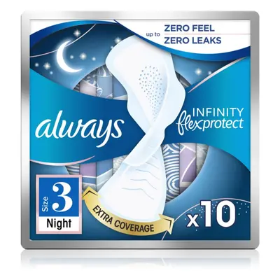 Always Infinity Night Size 3 vložky na noc 10 ks