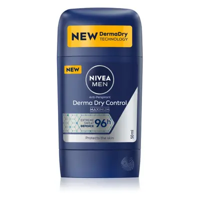 NIVEA MEN Derma Dry Control tuhý antiperspirant 50 ml