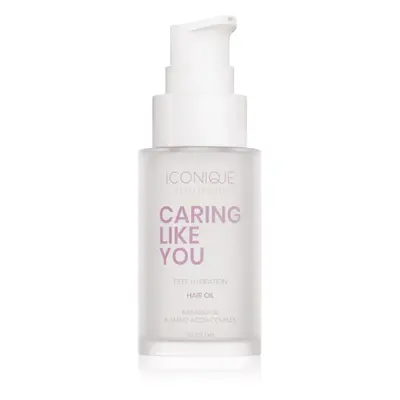 ICONIQUE Professional CARING LIKE YOU Deep Hydration Hair Oil 30 ml hydratační olej pro suché a 