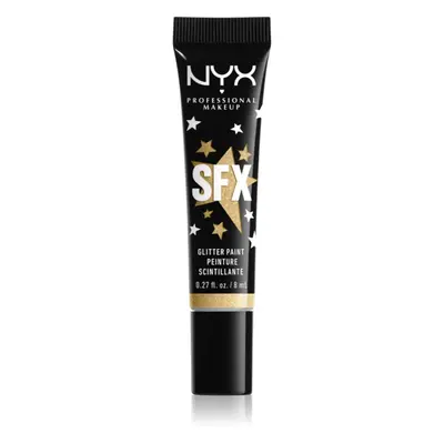 NYX Professional Makeup Halloween Glitter Paint třpytky na obličej i tělo odstín 02 Broomstick B