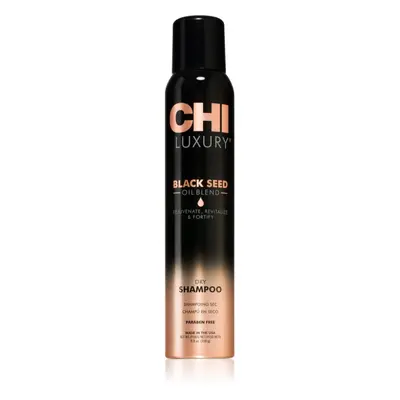 CHI Luxury Black Seed Oil Dry Shampoo matný suchý šampon pro objem 150 ml