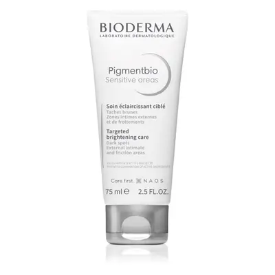 Bioderma Pigmentbio Sensitive Areas bělicí krém na obličej a citlivá místa 75 ml