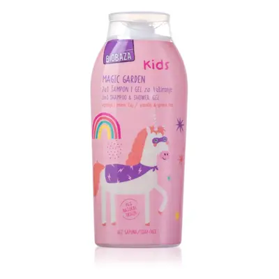 BIOBAZA Magic Garden sprchový gel na tělo a vlasy pro děti 250 ml