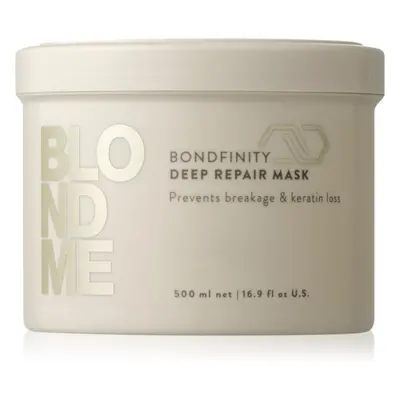 Schwarzkopf Professional Blondme Bondfinity Deep Repair Mask hloubkově regenerační maska 500 ml